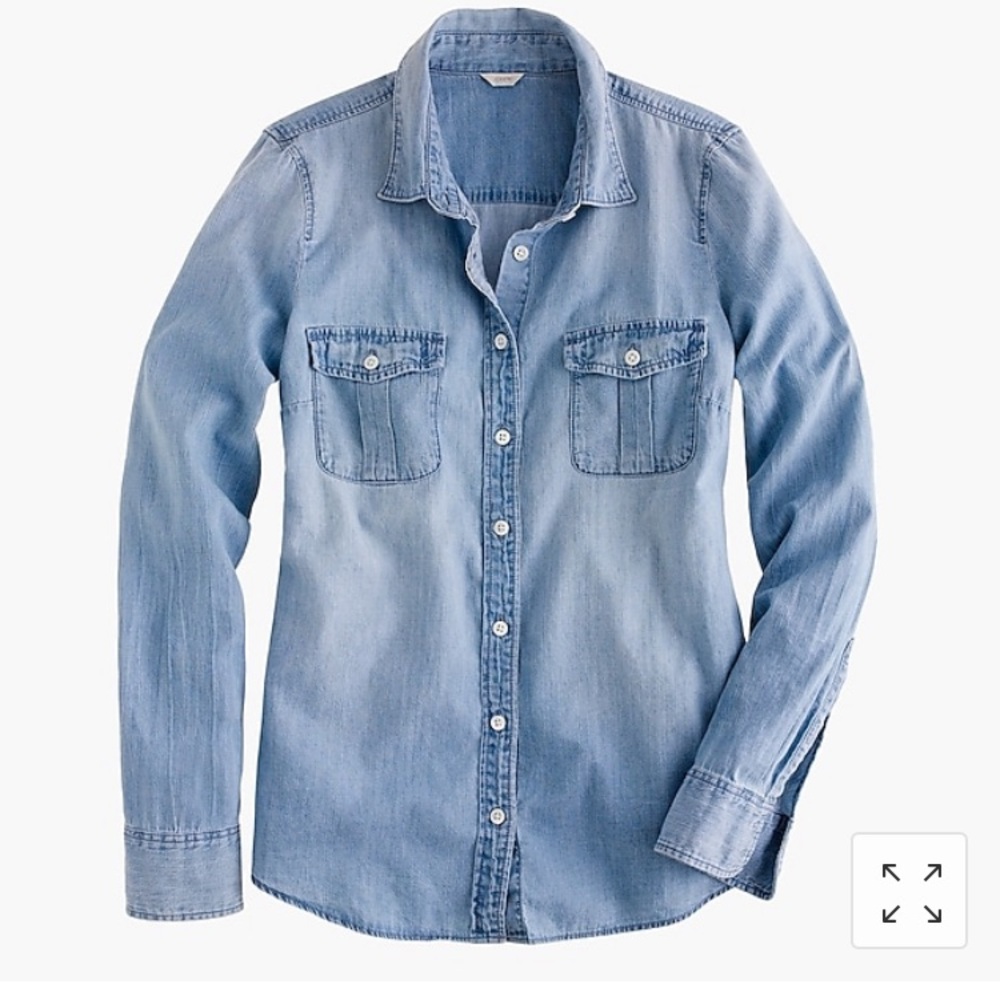 SOLD Keeper Chambray Shirt by J. Crew